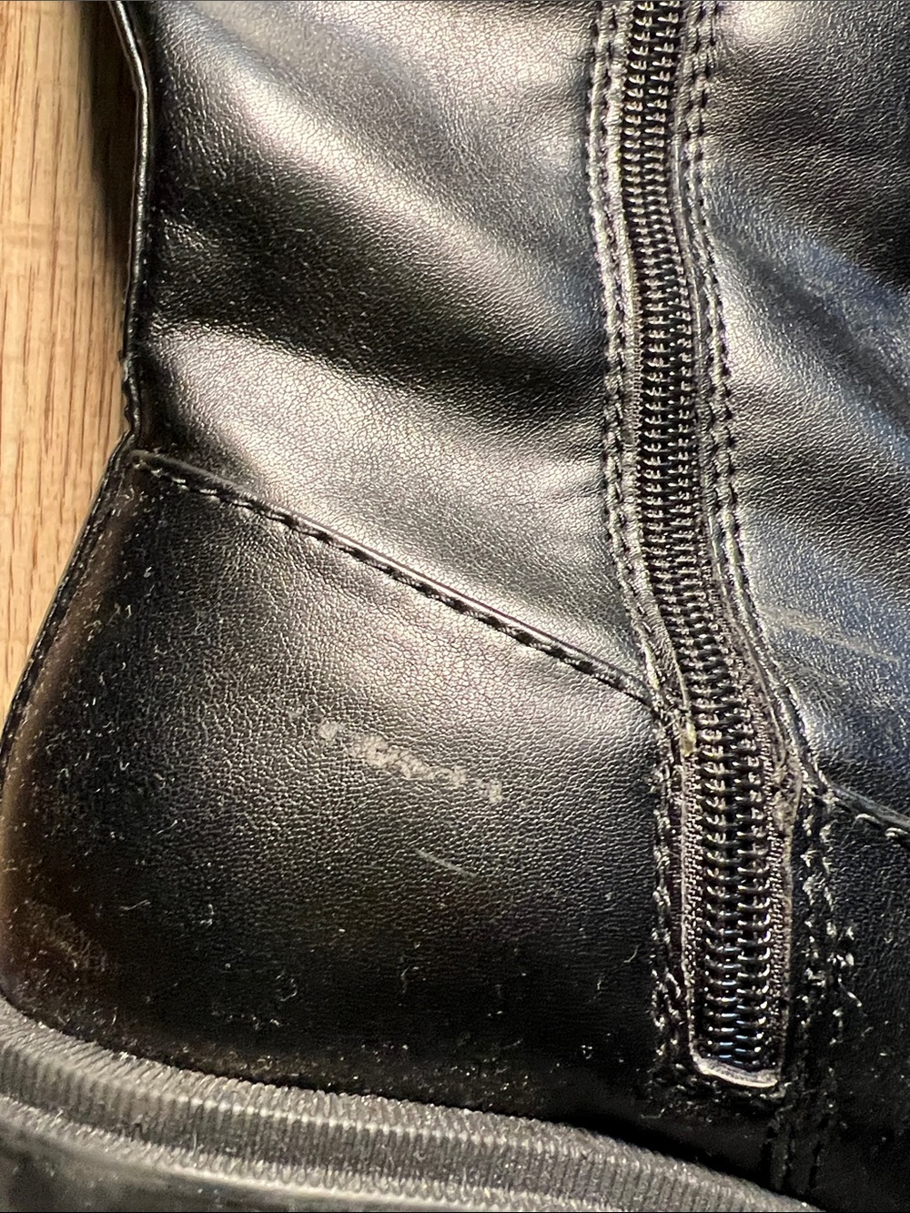 Zara Lug Sole Heeled Boots Size 42 size 11 - Picture 10 of 11